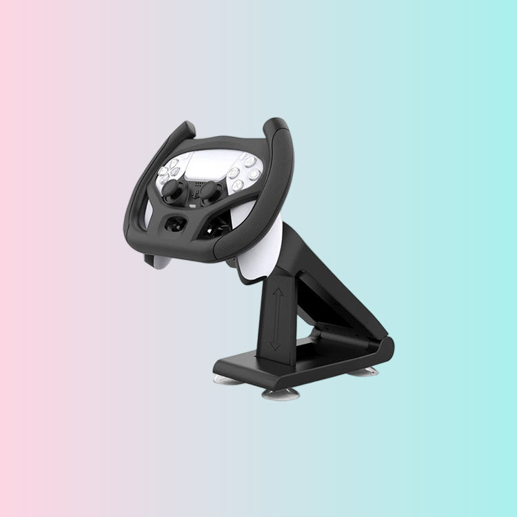 PS5 Steering Wheel Stand for P5 Controller_PS5 Controller Steering Wheel Mount with Suction Cup