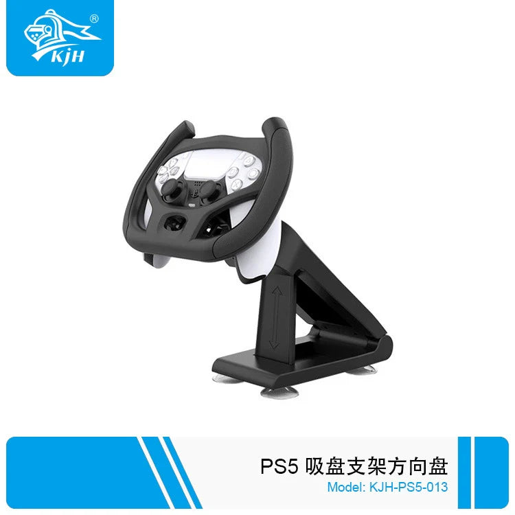 PS5 Steering Wheel Stand for P5 Controller_PS5 Controller Steering Wheel Mount with Suction Cup