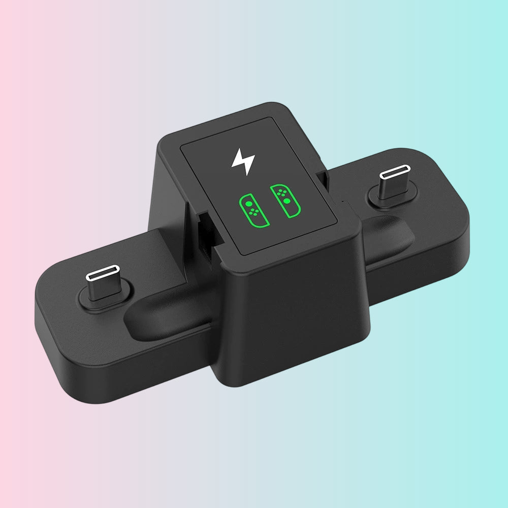 Switch OLED Mini Controller Charging Dock + Switch Controller Set with NFC Wake-Up Function and Indicator Lights tns-1191