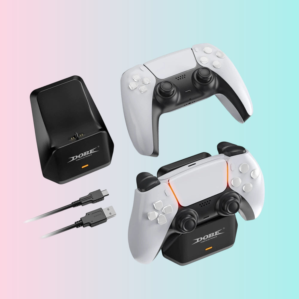 PS5 Controller Single-Dock Charger, P5 Wireless Bluetooth Controller Single Charger, PS5 Controller Single-Dock Charger TP5-0586