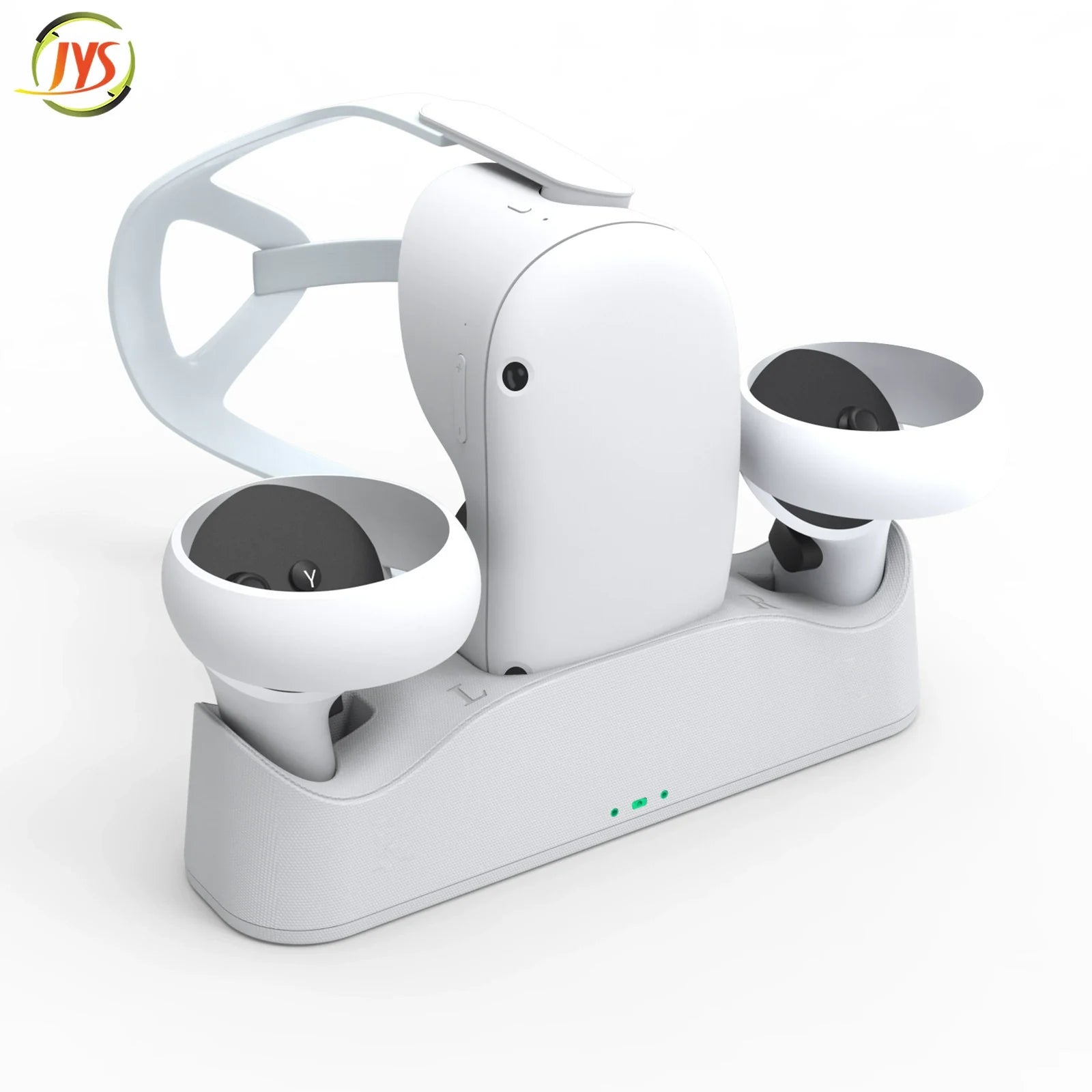 Oculus Quest 2 VR Headset Controller Magnetic Charging Dock with Battery Kit_VR Charging Dock Accessories
