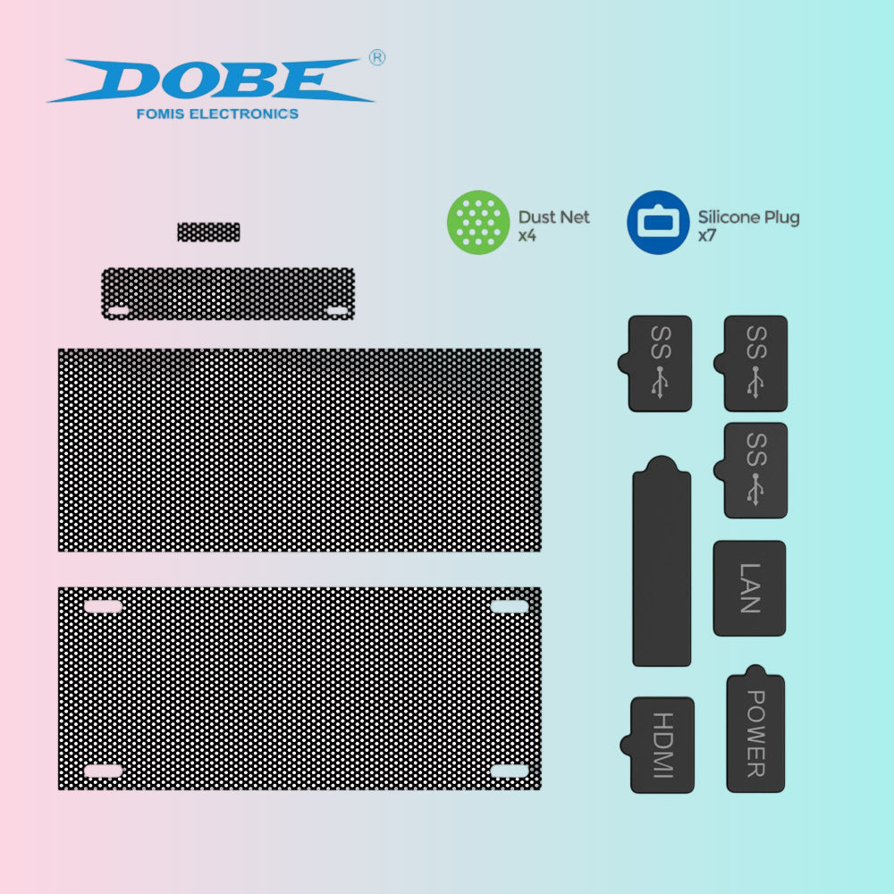 Xbox SeriesS Console Dust Plugs and Dust Filter Set TYX-0669