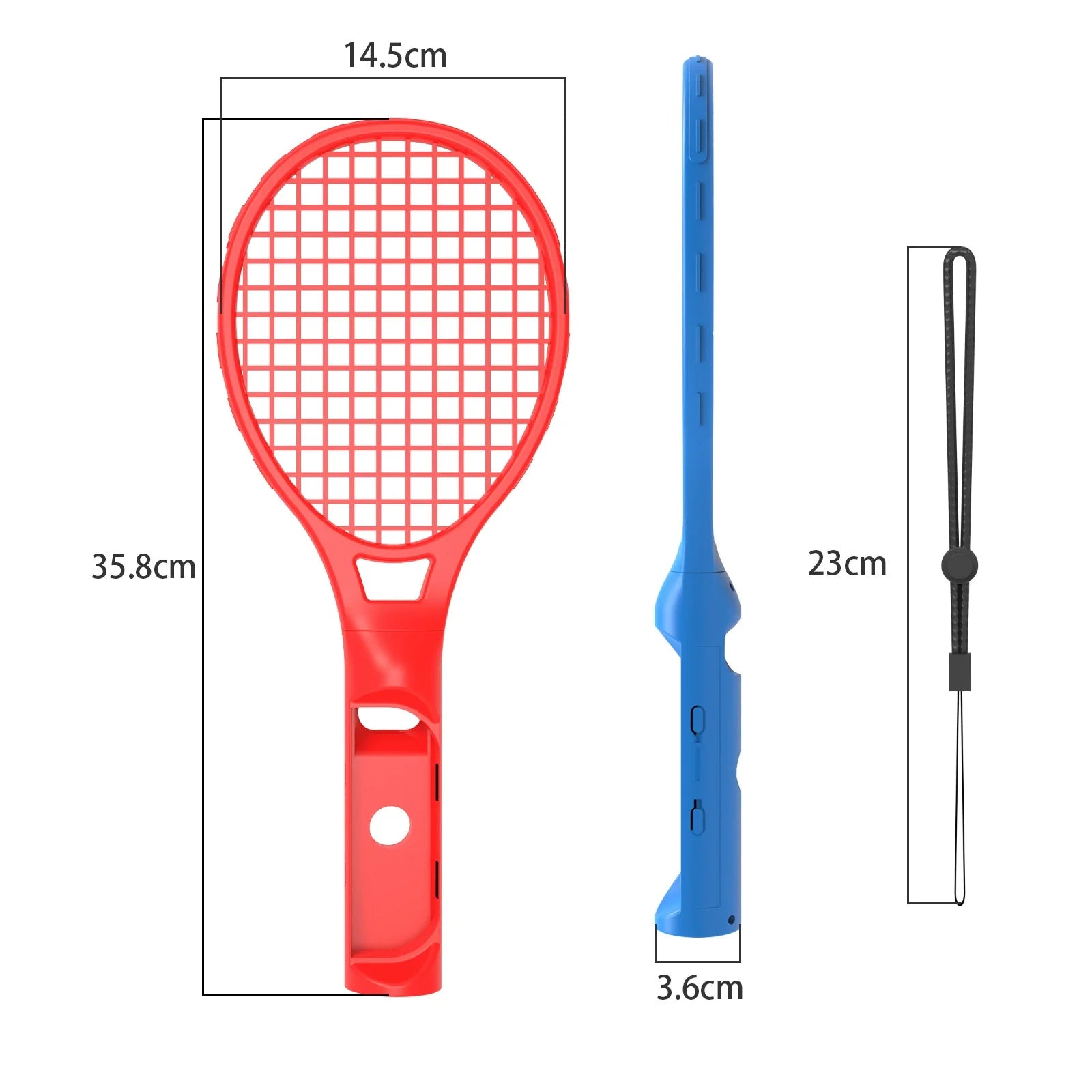 Switch Sports Tennis Racket for Nintendo Switch NS | Mario Motion-Controlled Tennis Racket for Nintendo Switch NS | OLED Sports Game Racket