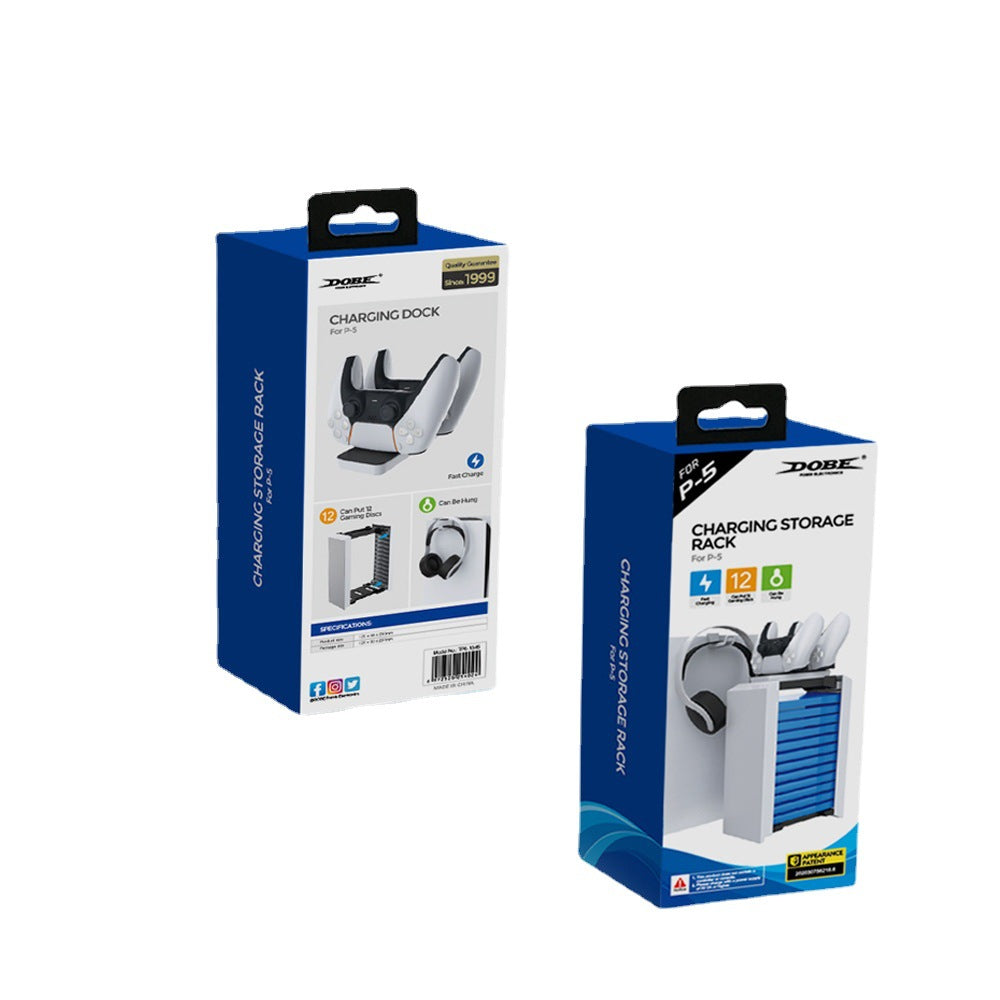 PS5 Game Disc Holder_PS5 Controller Charger_PS5 Accessory Set TP5-1545